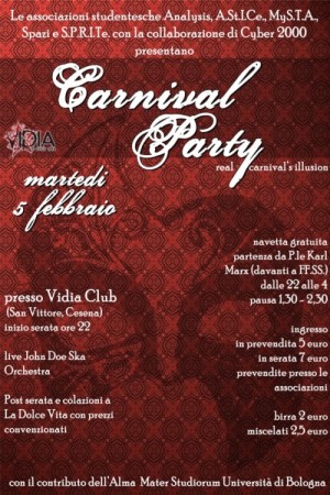 carnival party universitario